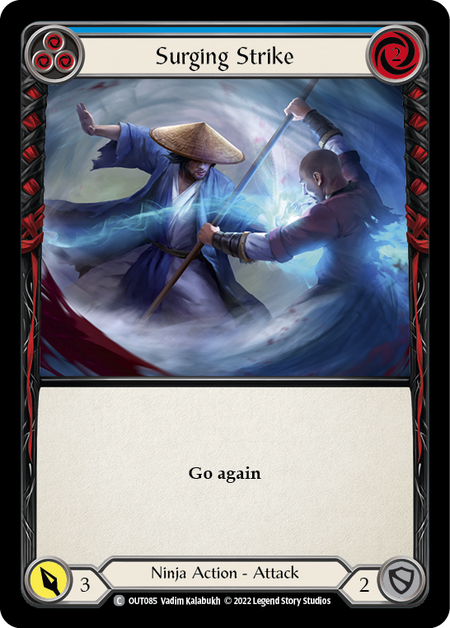 Surging Strike (Blue) - Flesh and Blood TCG - MoxLand