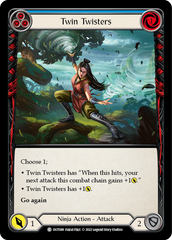 Twin Twisters (Blue) - Flesh and Blood TCG - MoxLand