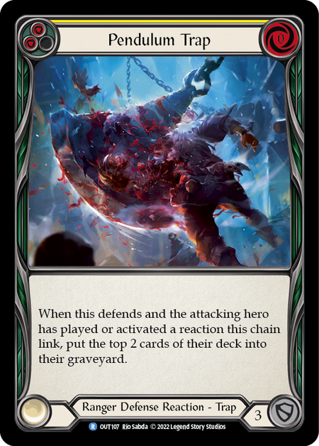 Pendulum Trap (Yellow) - Flesh and Blood TCG - MoxLand