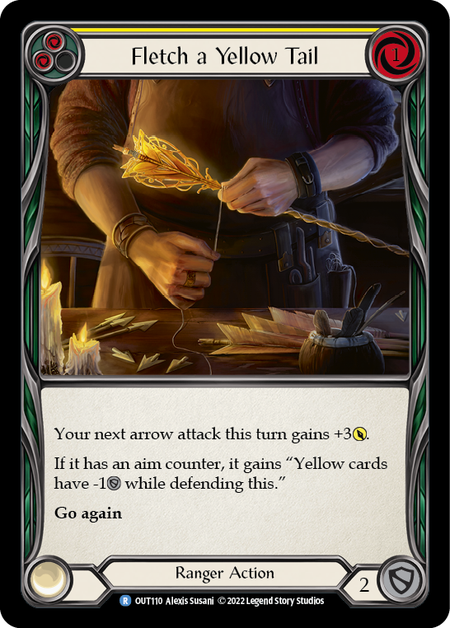 Fletch a Yellow Tail (Yellow) - Flesh and Blood TCG - MoxLand
