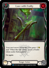 Lace with Frailty (Red) - Flesh and Blood TCG - MoxLand