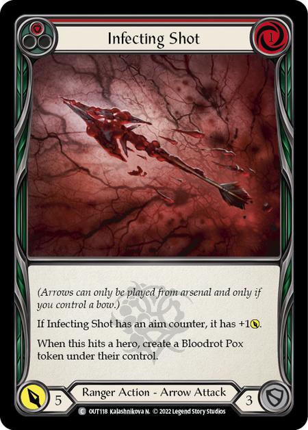 Infecting Shot (Red) - Flesh and Blood TCG - MoxLand