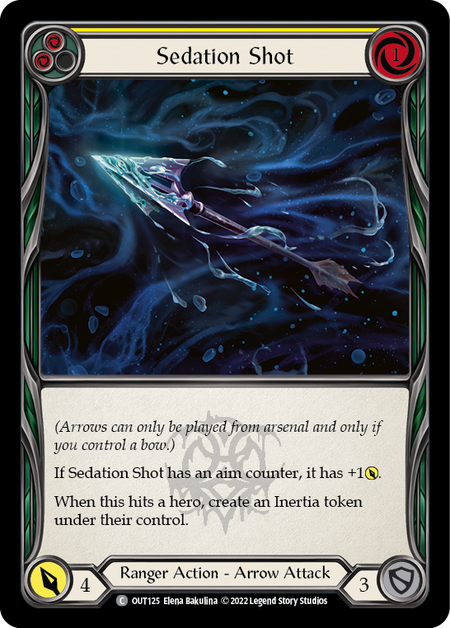 Sedation Shot (Yellow) - Flesh and Blood TCG - MoxLand