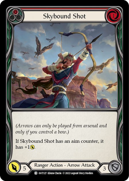 Skybound Shot (Red) - Flesh and Blood TCG - MoxLand