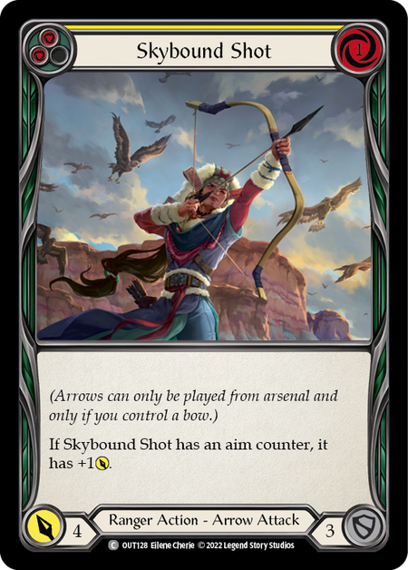 Skybound Shot (Yellow) - Flesh and Blood TCG - MoxLand