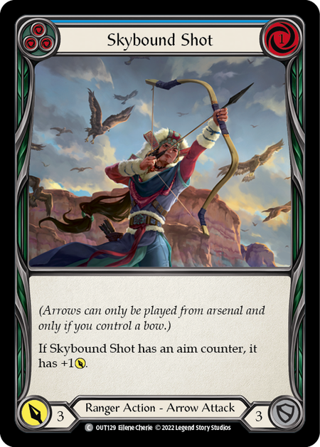 Skybound Shot (Blue) - Flesh and Blood TCG - MoxLand