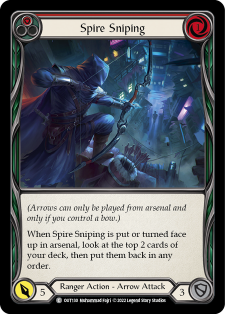 Spire Sniping (Red) - Flesh and Blood TCG - MoxLand
