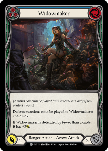 Widowmaker (Blue) - Flesh and Blood TCG - MoxLand