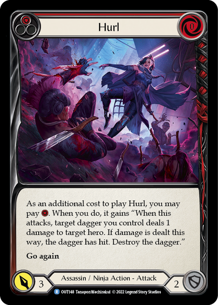 Hurl (Red) - Flesh and Blood TCG - MoxLand