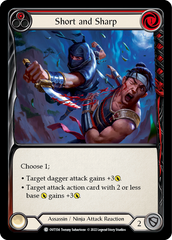 Short and Sharp (Red) - Flesh and Blood TCG - MoxLand