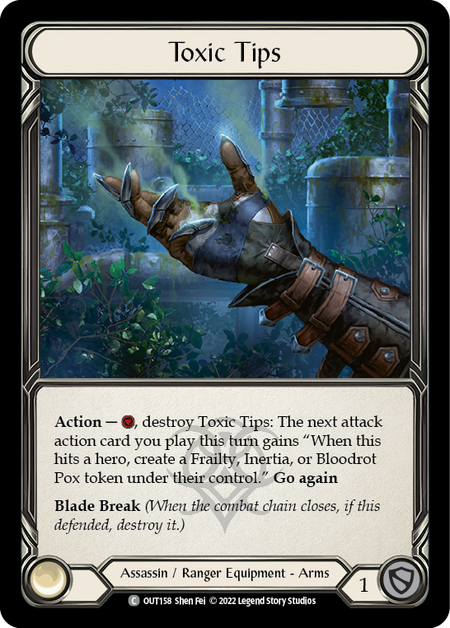 Toxic Tips - Flesh and Blood TCG - MoxLand