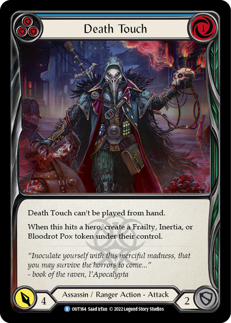 Death Touch (Blue) - Flesh and Blood TCG - MoxLand
