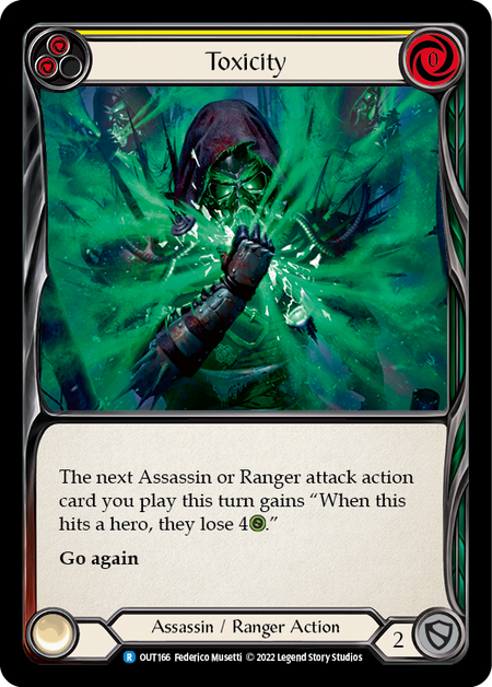 Toxicity (Yellow) - Flesh and Blood TCG - MoxLand