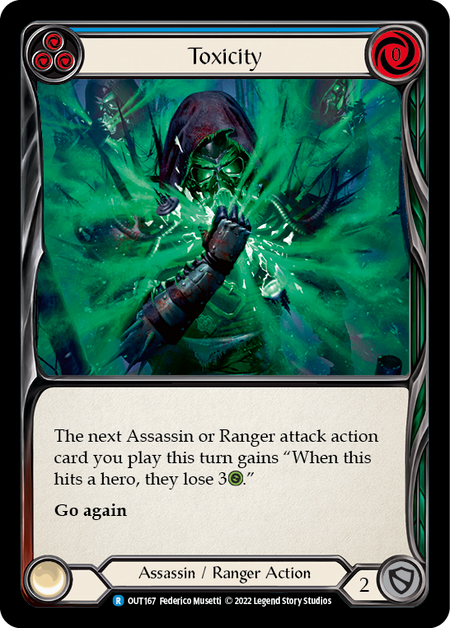 Toxicity (Blue) - Flesh and Blood TCG - MoxLand