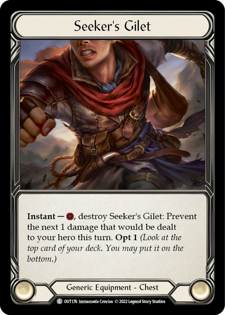 Seeker's Gilet - Flesh and Blood TCG - MoxLand