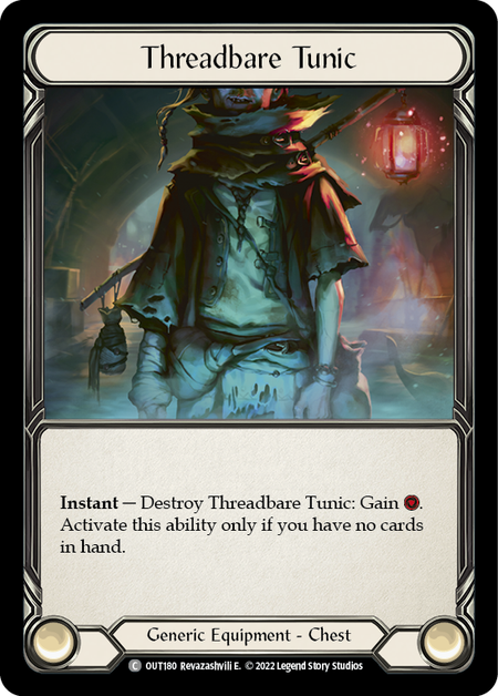 Threadbare Tunic - Flesh and Blood TCG - MoxLand