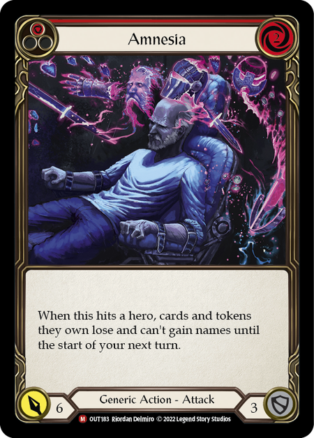 Amnesia (Red) - Flesh and Blood TCG - MoxLand