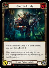 Down and Dirty (Red) - Flesh and Blood TCG - MoxLand