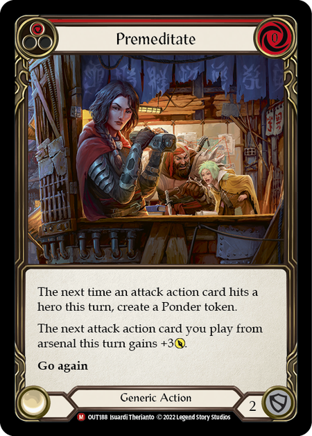 Premeditate (Red) - Flesh and Blood TCG - MoxLand
