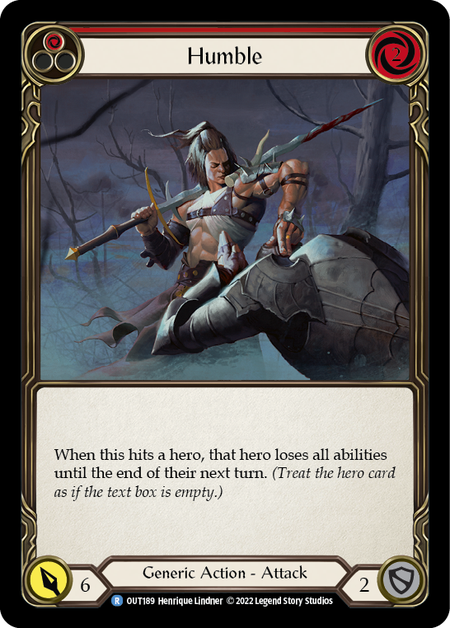 Humble (Red) - Flesh and Blood TCG - MoxLand