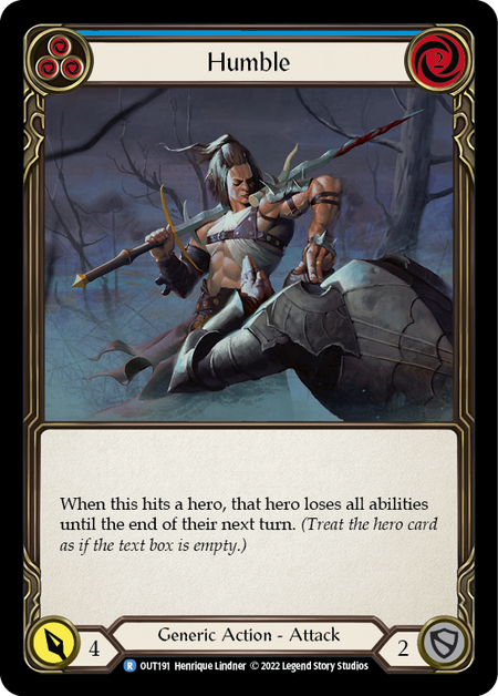 Humble (Blue) - Flesh and Blood TCG - MoxLand