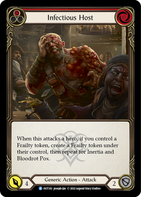 Infectious Host (Red) - Flesh and Blood TCG - MoxLand