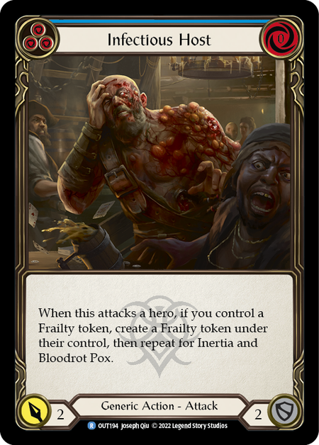 Infectious Host (Blue) - Flesh and Blood TCG - MoxLand