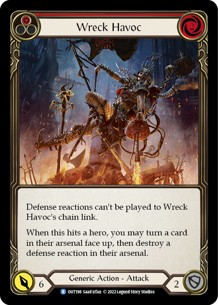 Wreck Havoc (Red) - Flesh and Blood TCG - MoxLand