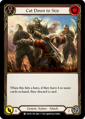 Cut Down to Size (Red) - Flesh and Blood TCG - MoxLand