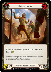 Feisty Locals (Red) - Flesh and Blood TCG - MoxLand
