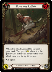 Ravenous Rabble (Red) - Flesh and Blood TCG - MoxLand