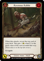 Ravenous Rabble (Blue) - Flesh and Blood TCG - MoxLand