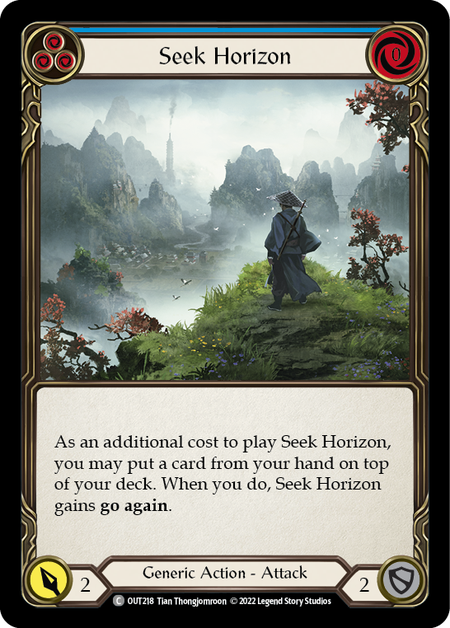 Seek Horizon (Blue) - Flesh and Blood TCG - MoxLand