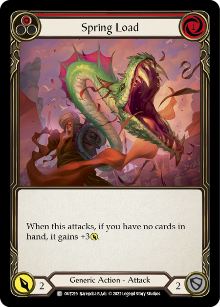 Spring Load (Red) - Flesh and Blood TCG - MoxLand