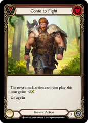 Come to Fight (Red) - Flesh and Blood TCG - MoxLand