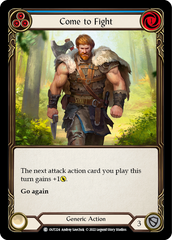 Come to Fight (Blue) - Flesh and Blood TCG - MoxLand