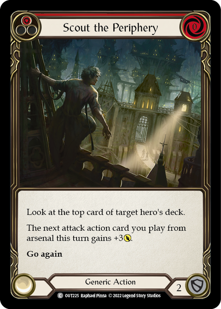 Scout the Periphery (Red) - Flesh and Blood TCG - MoxLand