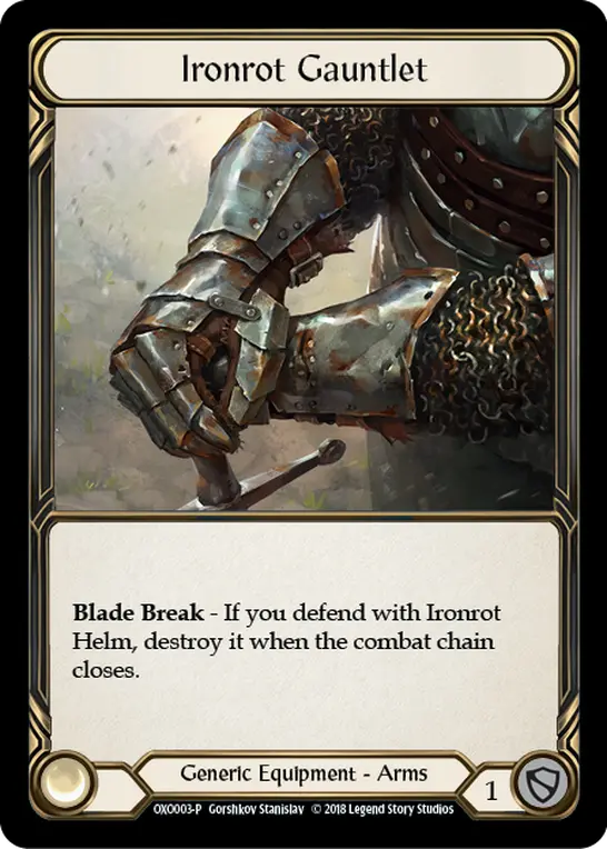 Ironrot Gauntlet - Flesh and Blood TCG - MoxLand