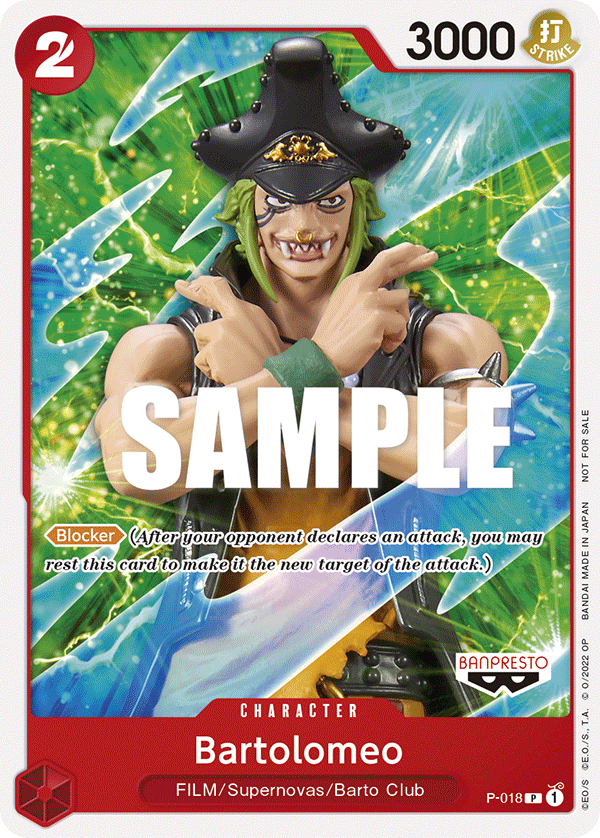 Bartolomeo - One Piece Card Game - MoxLand