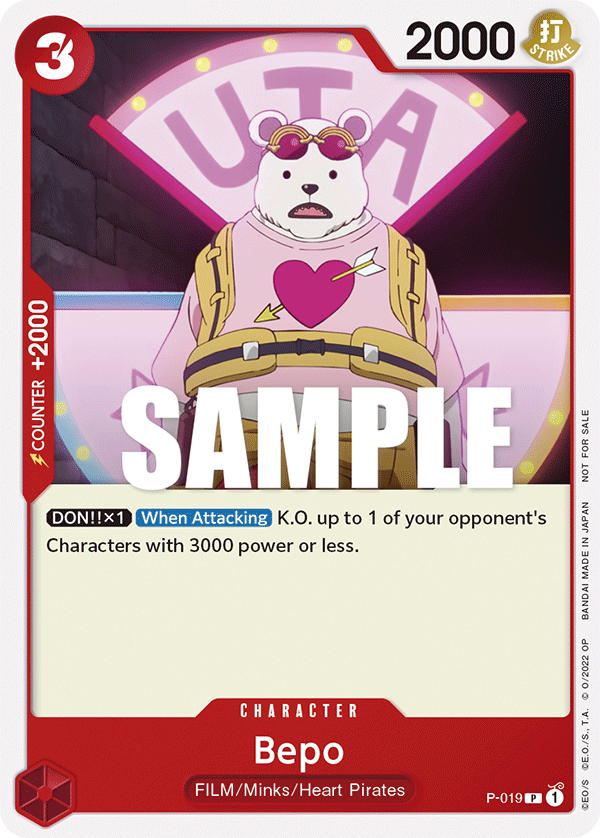 Bepo - One Piece Card Game - MoxLand