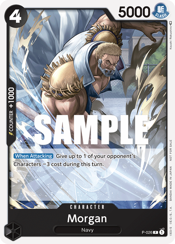 Morgan - One Piece Card Game - MoxLand