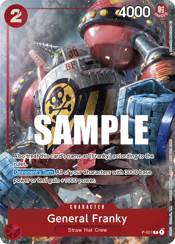 General Franky - One Piece Card Game - MoxLand
