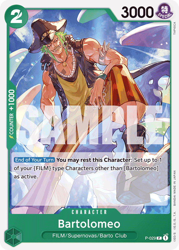 Bartolomeo - One Piece Card Game - MoxLand