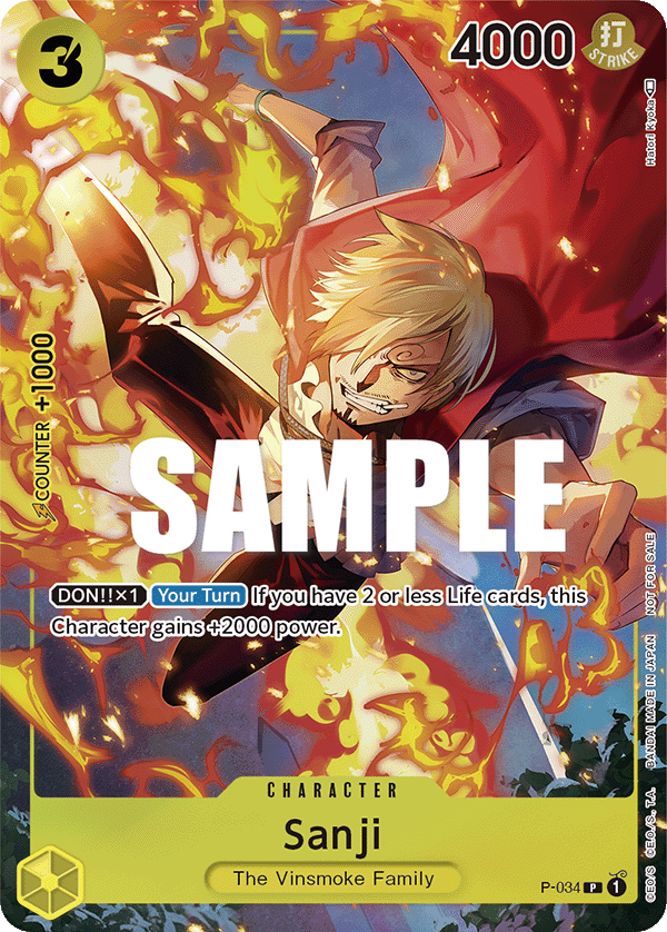 Sanji - One Piece Card Game - MoxLand