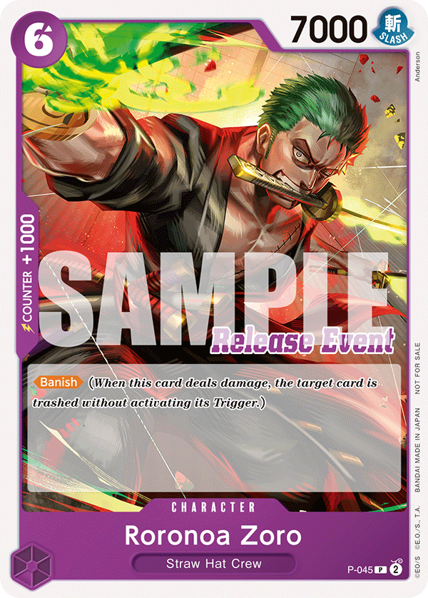 Roronoa Zoro - One Piece Card Game - MoxLand