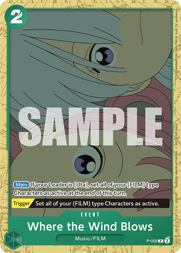 Where the Wind Blows - One Piece Card Game - MoxLand