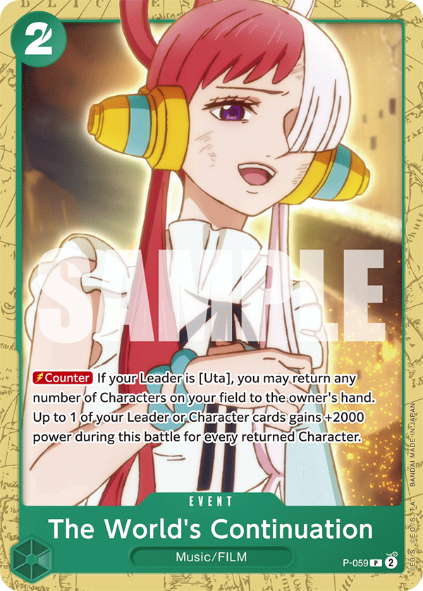The World's Continuation - One Piece Card Game - MoxLand