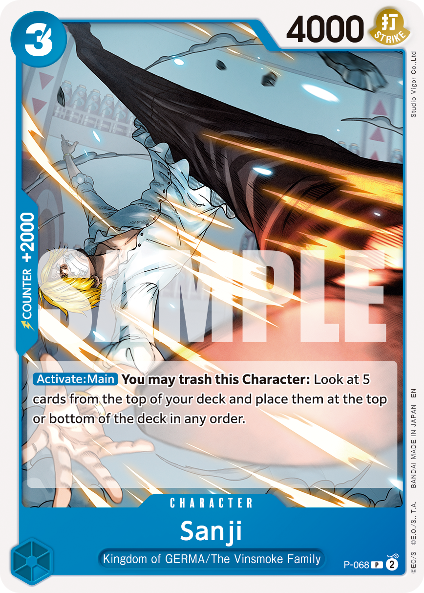 Sanji - One Piece Card Game - MoxLand