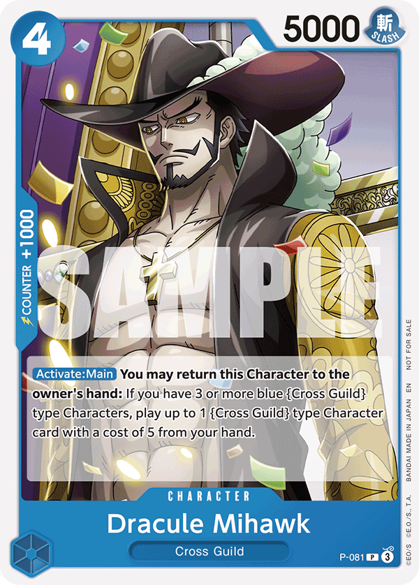 Dracule Mihawk - One Piece Card Game - MoxLand