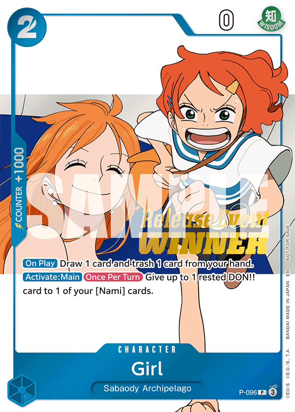 Girl - One Piece Card Game - MoxLand